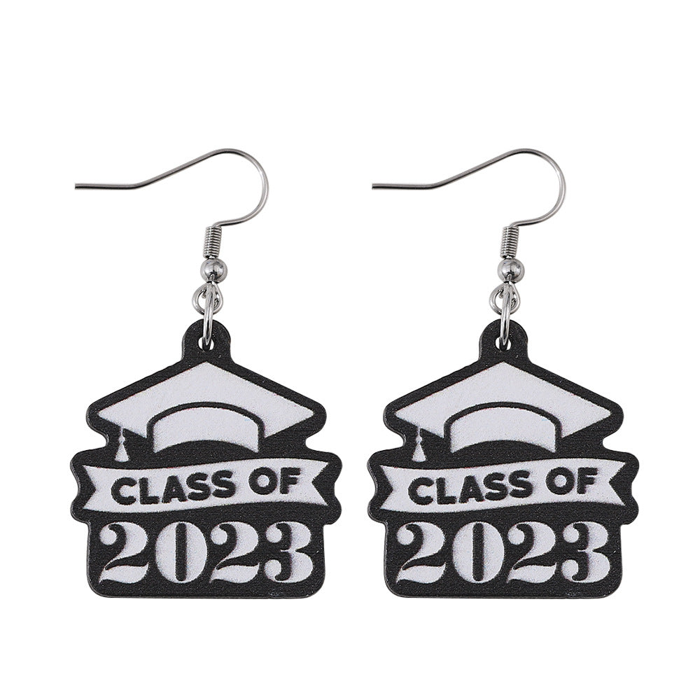 Pendientes de madera redondos para el agua de soltero al por mayor